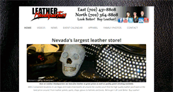 Desktop Screenshot of leatherhq.com
